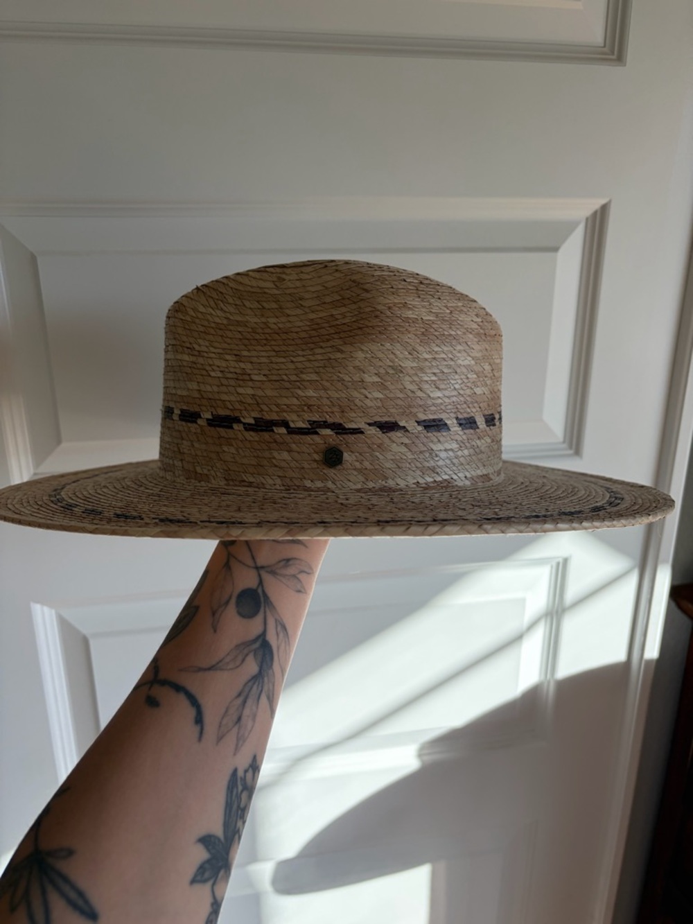 Hemlock Hermosa Straw Hat Unisex - Picture 10 of 13